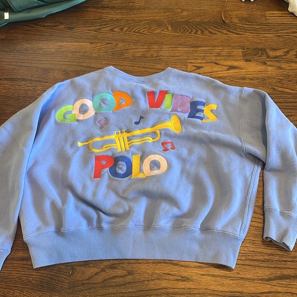 Polo Ralph Lauren good vibes only sweatshirt - Picture 2 of 4
